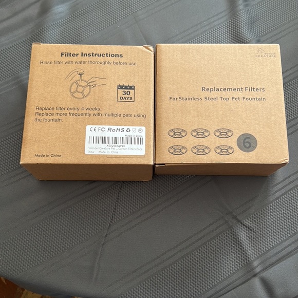Wonder Creature Water Fountain Filter Replacement BUNDLE INCLUDES two 6 pack NEW - Picture 6 of 7